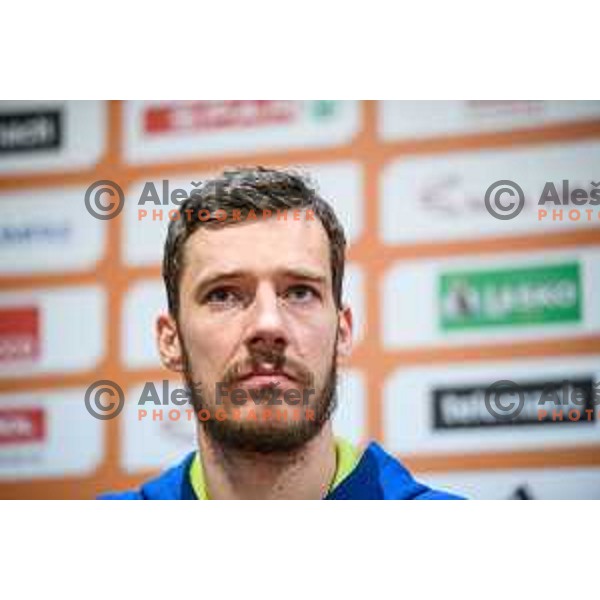 Goran Dragic during the press conference of the Slovenian national basketball team after wining the Fiba Eurobasket 2017, Ljubljana, Slovenia, 19.09.2017