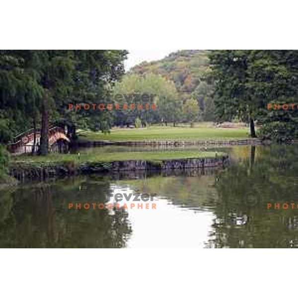 Frassanelle gofl course, member of Play 54 in Euganean Hills - Colli Euganei golf courses near Padova, Italy on August 31, 2017
