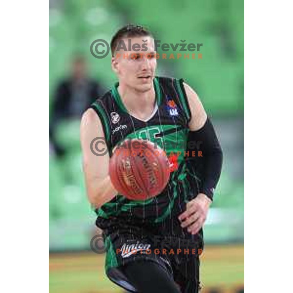 action during friendly basketball match between Petrol Olimpija (Slovenia) and Fenerbahce (Turkey) in Stozice, Ljubljana on September 25, 2017