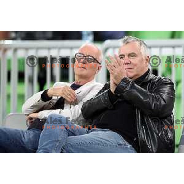 action during friendly basketball match between Petrol Olimpija (Slovenia) and Fenerbahce (Turkey) in Stozice, Ljubljana on September 25, 2017