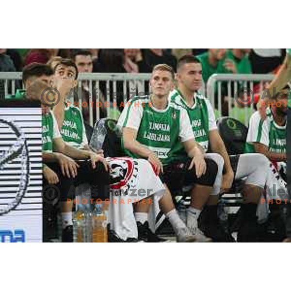 action during friendly basketball match between Petrol Olimpija (Slovenia) and Fenerbahce (Turkey) in Stozice, Ljubljana on September 25, 2017