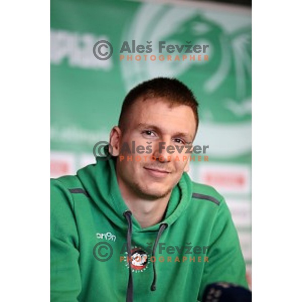 Petrol Olimpija during press conference before 2017-2018 basketball season in Ljubljana on September 27, 2017