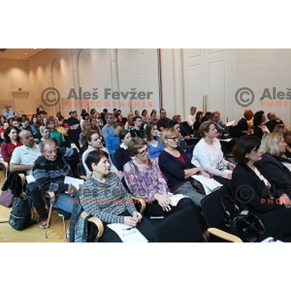 European Sport Week BeActive event in hotel Union, Ljubljana, Slovenia on September 27, 2017