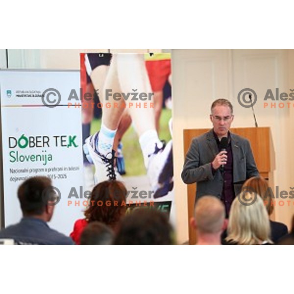 Igor E. Bergant at European Sport Week BeActive event in hotel Union, Ljubljana, Slovenia on September 27, 2017