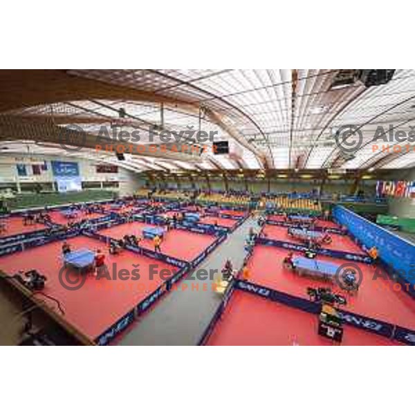 General view during European Table Tennis Championships for the Disabled EPINT 2017 in Tri Lilije Hall, Lasko, Slovenia on September 28, 2017 