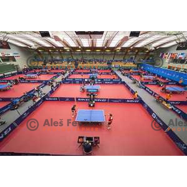 General view during European Table Tennis Championships for the Disabled EPINT 2017 in Tri Lilije Hall, Lasko, Slovenia on September 28, 2017 