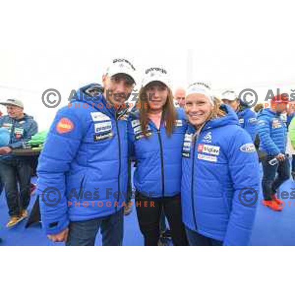 Slovenia Ski teams presentation at Pokljuka on October 4, 2017