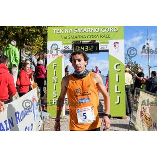 Cesare Maerstri during the 38.Smarna gora race, WMRA World Cup Final, 07.10.2017 , Smarna Gora, Ljubljana, Slovenia