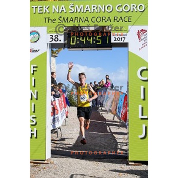 Miran Cvet during the 38.Smarna gora race, WMRA World Cup Final, 07.10.2017 , Smarna Gora, Ljubljana, Slovenia