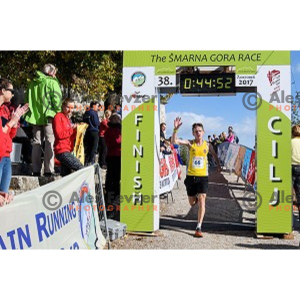 Miran Cvet during the 38.Smarna gora race, WMRA World Cup Final, 07.10.2017 , Smarna Gora, Ljubljana, Slovenia