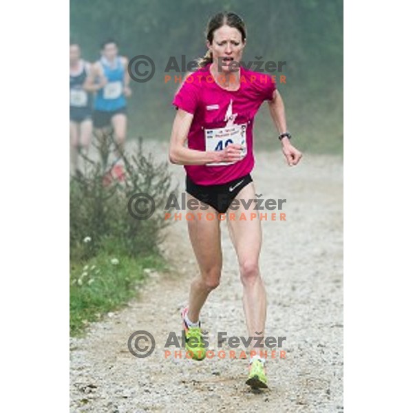Andrea Mayr during the 38.Smarna gora race, WMRA World Cup Final, 07.10.2017 , Smarna Gora, Ljubljana, Slovenia