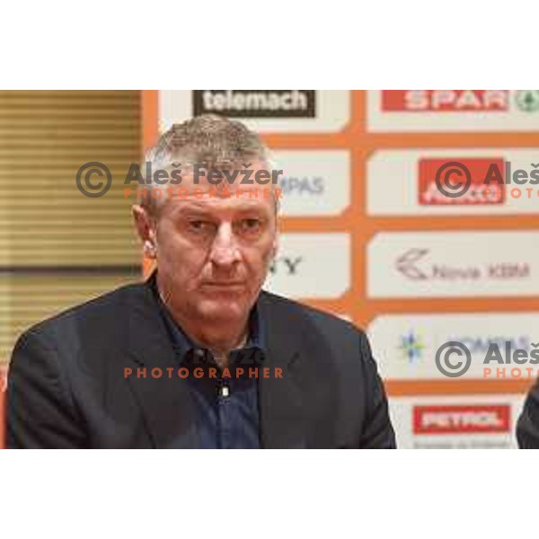 KZS press conference before start of Nova KBM League 2017/2018 in Ljubljana, Slovenia on October 13, 2017