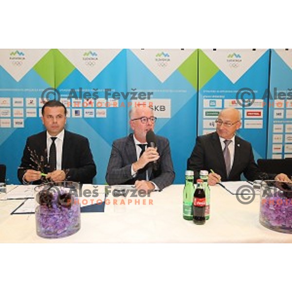 Bogdan Gabrovec during 26th Anniversary of Slovenia Olympic Committee in Hotel Union, Ljubljana on October 13, 2017