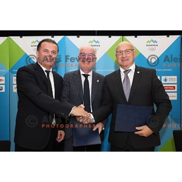 Bogdan Gabrovec during 26th Anniversary of Slovenia Olympic Committee in Hotel Union, Ljubljana on October 13, 2017