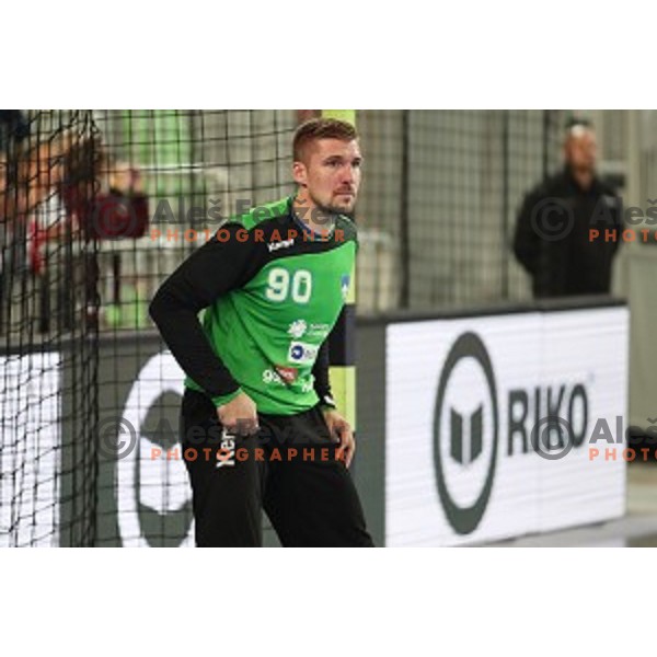 action during friendly handball match between Slovenia and Croatia in Stozice, Ljubljana, Slovenia on October 26, 2017