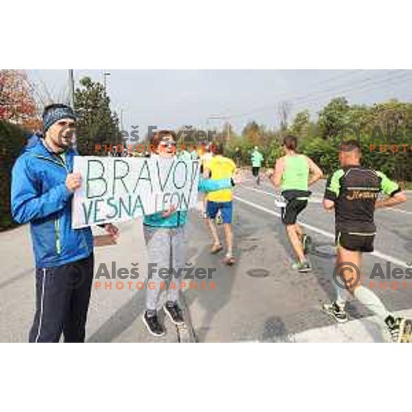 Ljubljana Marathon on October 29, 2017