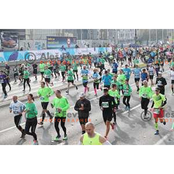 Ljubljana Marathon on October 29, 2017