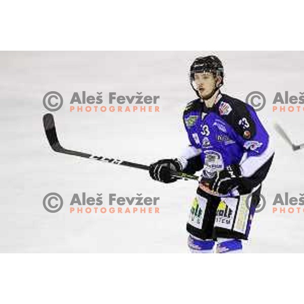 Jure Sotlar of WSV during Alps League ice-hockey match between Olimpija and WSV in Tivoli Hall, Ljubljana, Slovenia on November 1, 2017