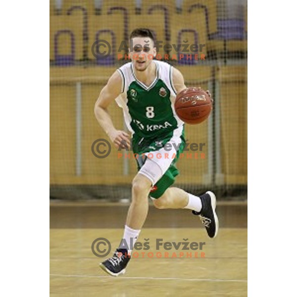 action during Nova KBM league basketball match between Ilirija and Krka in Tivoli Hall, Ljubljana, Slovenia on November 4, 2017