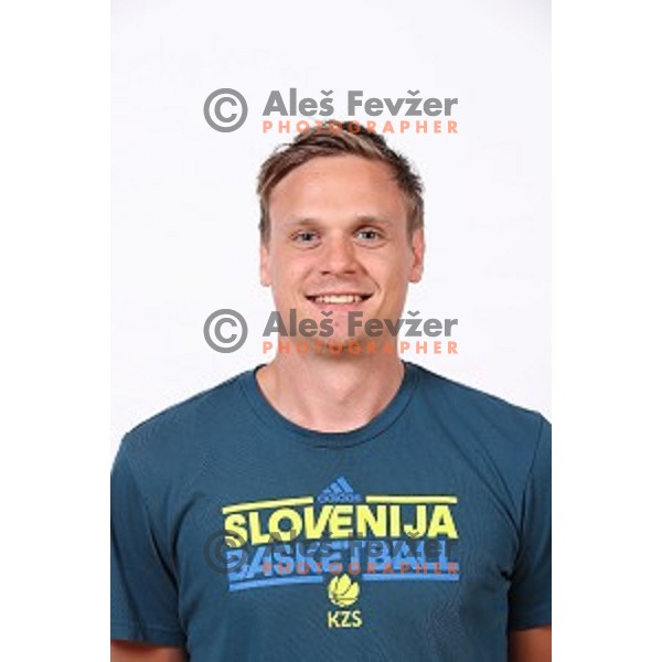 Jaka Lenart of Slovenia Women\'s basketball team during photo shooting in hotel Thermana, Lasko, Slovenia on November 7, 2017