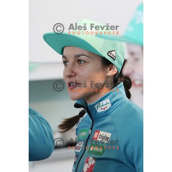 Press conference of Slovenia Nordic Ski team in Ljubljana on November 14, 2017
