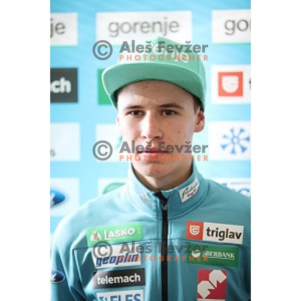 Press conference of Slovenia Nordic Ski team in Ljubljana on November 14, 2017