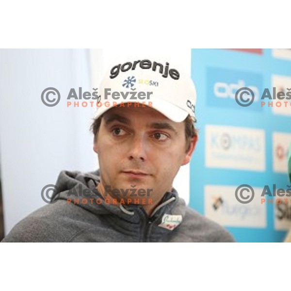 Press conference of Slovenia Nordic Ski team in Ljubljana on November 14, 2017