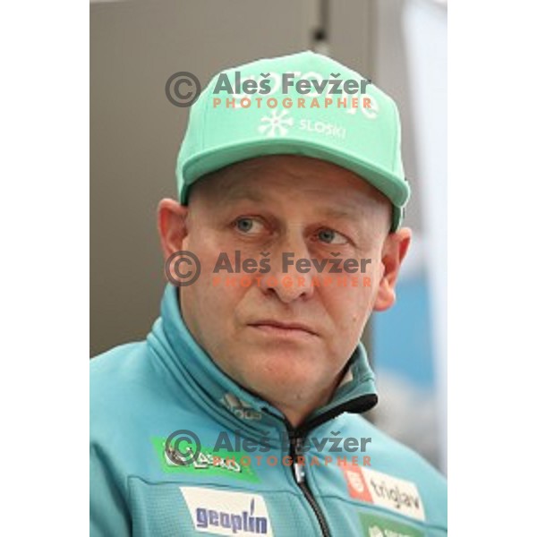 Press conference of Slovenia Nordic Ski team in Ljubljana on November 14, 2017