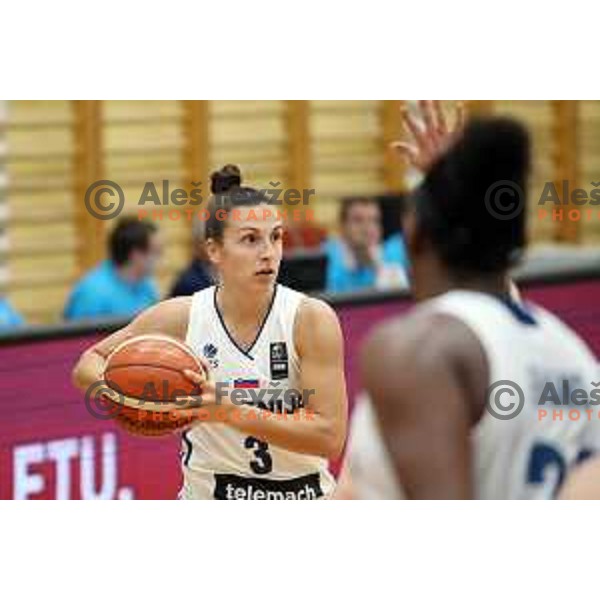 action during FIBA Women\'s EuroBasket 2019 Qualifiers match between Slovenia and Finland in Celje, Slovenia on November 15, 2017