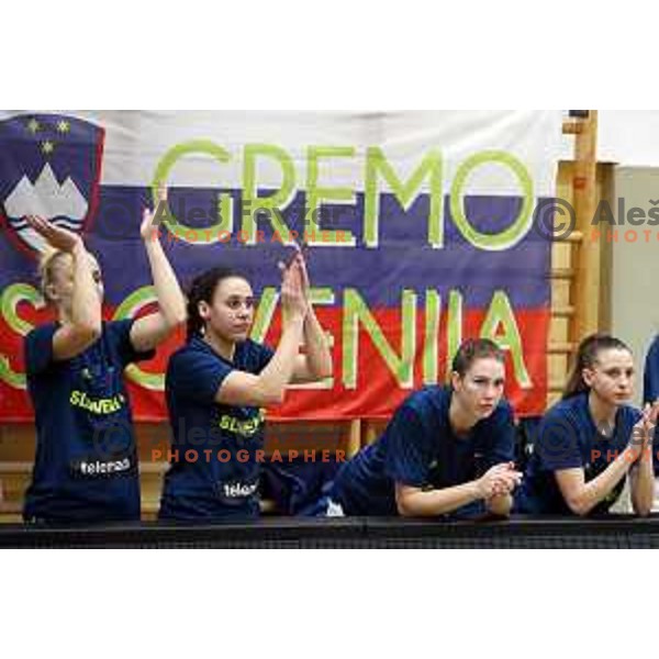 action during FIBA Women\'s EuroBasket 2019 Qualifiers match between Slovenia and Finland in Celje, Slovenia on November 15, 2017