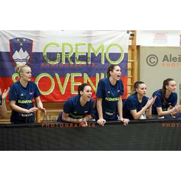action during FIBA Women\'s EuroBasket 2019 Qualifiers match between Slovenia and Finland in Celje, Slovenia on November 15, 2017