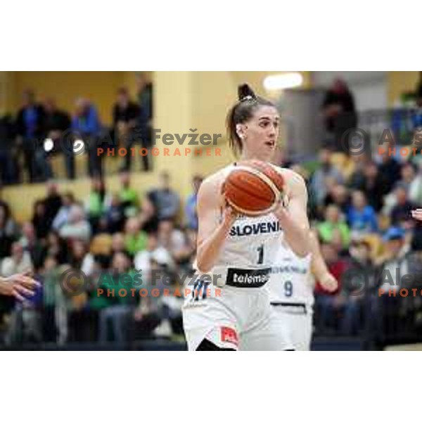 action during FIBA Women\'s EuroBasket 2019 Qualifiers match between Slovenia and Finland in Celje, Slovenia on November 15, 2017