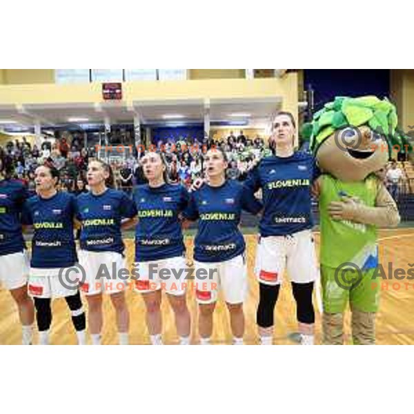 action during FIBA Women\'s EuroBasket 2019 Qualifiers match between Slovenia and Finland in Celje, Slovenia on November 15, 2017