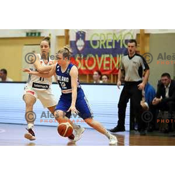 action during FIBA Women\'s EuroBasket 2019 Qualifiers match between Slovenia and Finland in Celje, Slovenia on November 15, 2017