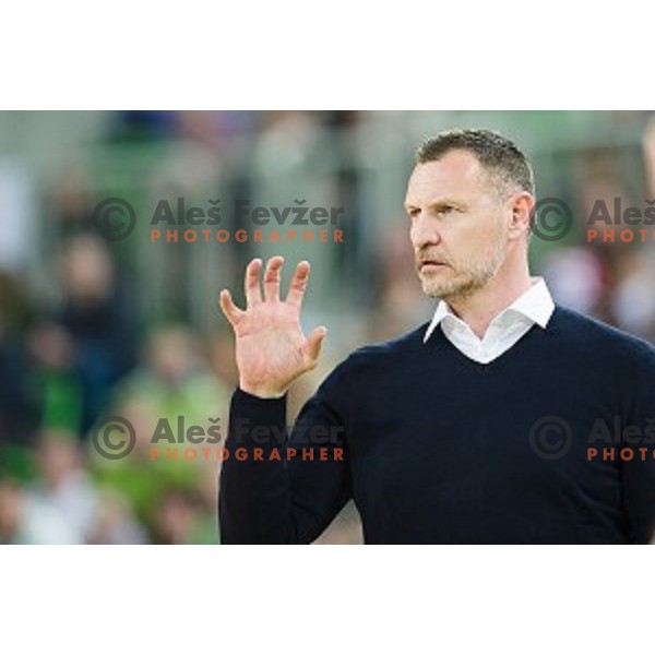 Rado Trifunovic in action during FIBA Basketball World Cup 2019 European qualifiers basketball match between Slovenia and Belarus, Stozice Arena, Ljubljana, Slovenia on November 24, 2017