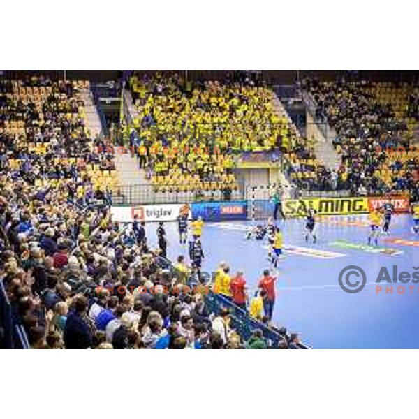 Arena Zlatorog during EHF Champions League 2017/18 handball match between Celje PL and Flensburg, played in Arena Zlatorog, Celje, Slovenia on November 26, 2017