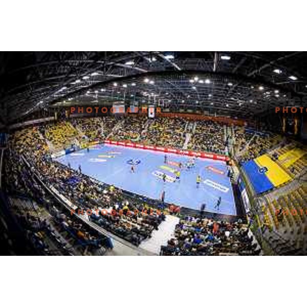 Arena Zlatorog during EHF Champions League 2017/18 handball match between Celje PL and Flensburg, played in Arena Zlatorog, Celje, Slovenia on November 26, 2017