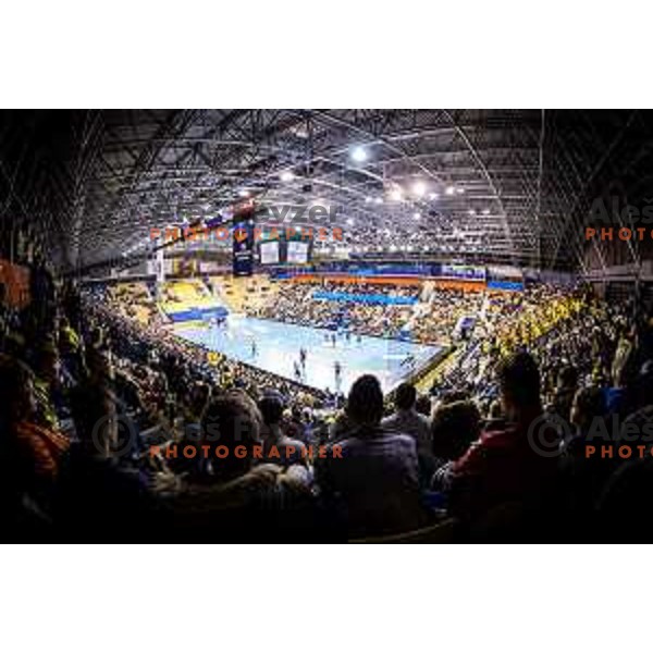 Arena Zlatorog during EHF Champions League 2017/18 handball match between Celje PL and Flensburg, played in Arena Zlatorog, Celje, Slovenia on November 26, 2017