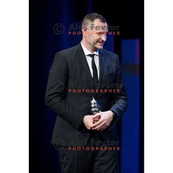 Rado Trifunovic during sportsman of the year 2017 awards, Cankarjev Dom, Ljubljana, Slovenia on December 12, 2017