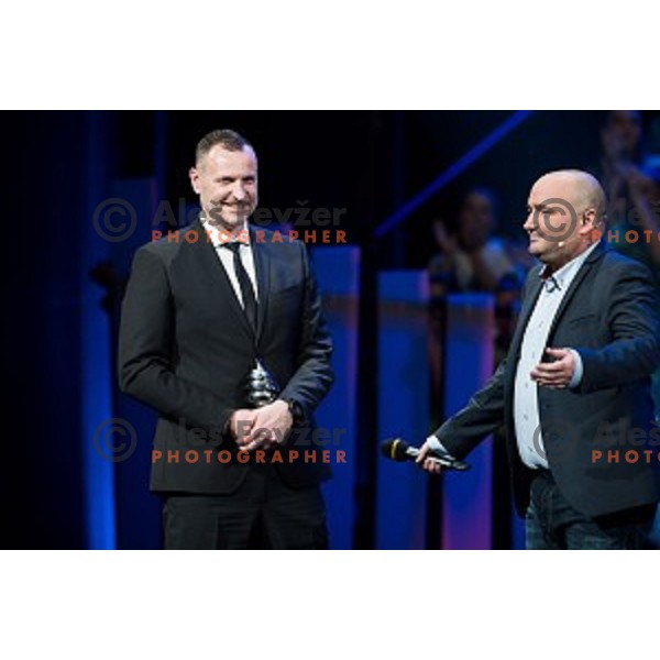 Rado Trifunovic during sportsman of the year 2017 awards, Cankarjev Dom, Ljubljana, Slovenia on December 12, 2017