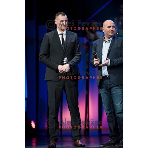 Rado Trifunovic during sportsman of the year 2017 awards, Cankarjev Dom, Ljubljana, Slovenia on December 12, 2017