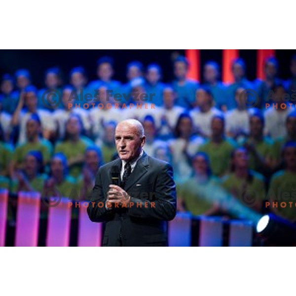 Branko Oblak during sportsman of the year 2017 awards, Cankarjev Dom, Ljubljana, Slovenia on December 12, 2017