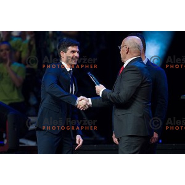 Peter Kauzer during sportsman of the year 2017 awards, Cankarjev Dom, Ljubljana, Slovenia on December 12, 2017