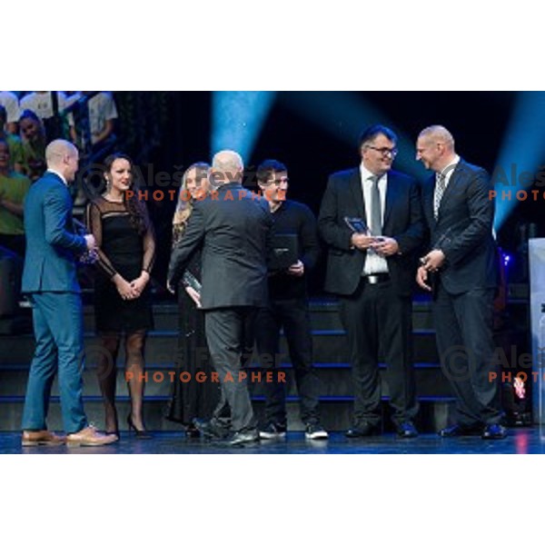 during sportsman of the year 2017 awards, Cankarjev Dom, Ljubljana, Slovenia on December 12, 2017