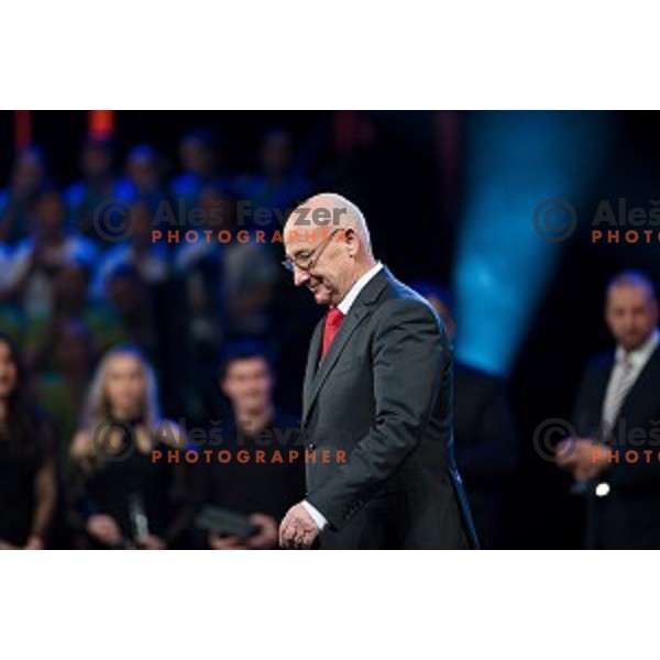 Bogdan Gabrovec during sportsman of the year 2017 awards, Cankarjev Dom, Ljubljana, Slovenia on December 12, 2017
