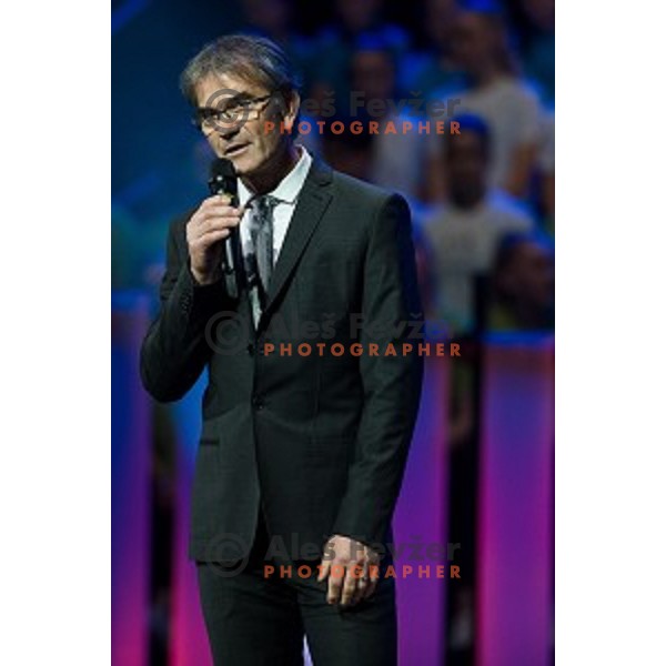 during sportsman of the year 2017 awards, Cankarjev Dom, Ljubljana, Slovenia on December 12, 2017