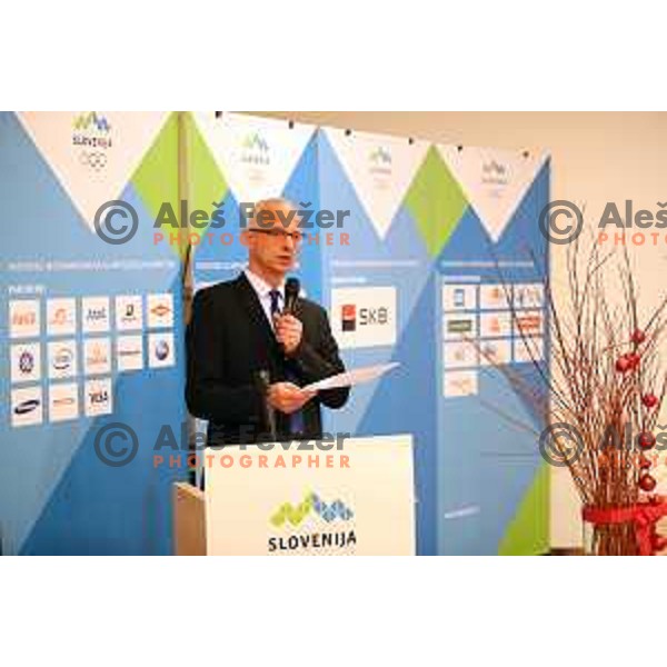 General Assembly of Slovenian Olympic Committee in Zrece, Slovenia on December 16, 2017