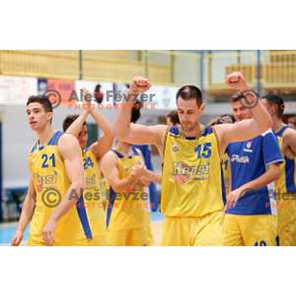 action during Nova KBM league basketball match between Hopsi Polzela and Sixt Primorska in Polzela Sports Hall, Slovenia on December 16, 2017