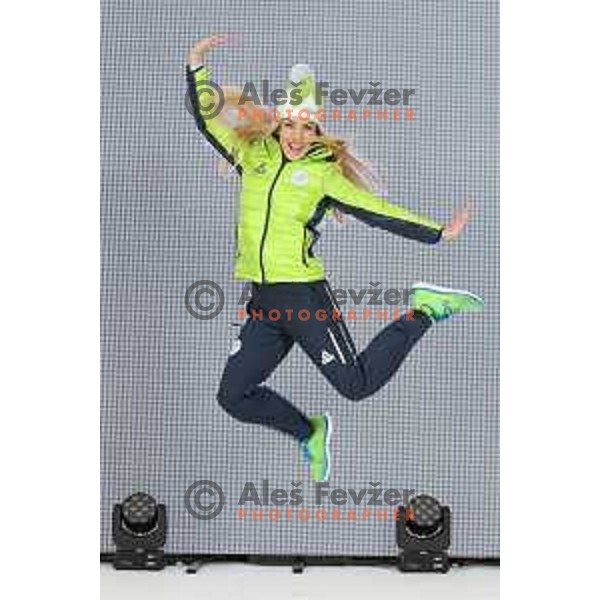Team Slovenia Olympic Collection for 2018 Pyoeng Chang Winter Olympic Games at official presentation in Grand hotel Union, Ljubljana, Slovenia on December 19, 2017