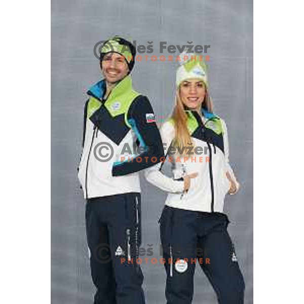 Team Slovenia Olympic Collection for 2018 Pyoeng Chang Winter Olympic Games at official presentation in Grand hotel Union, Ljubljana, Slovenia on December 19, 2017